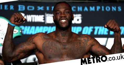 Anthony Joshua Deontay Wilder Releases Lengthy Statement To Boxing