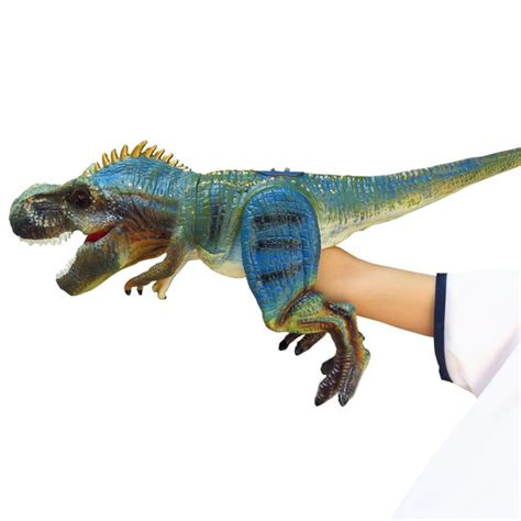 simulate big dinosaur hand puppet  sound dinosaur tyrannosaurs rex