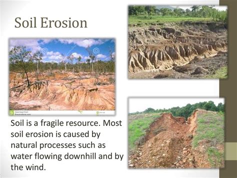 soil erosion  conservation