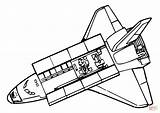 Shuttle Colorare Disegni sketch template