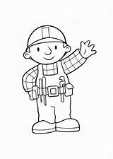Bob Builder Coloring Pages Sketch Categories Paintingvalley Popular sketch template