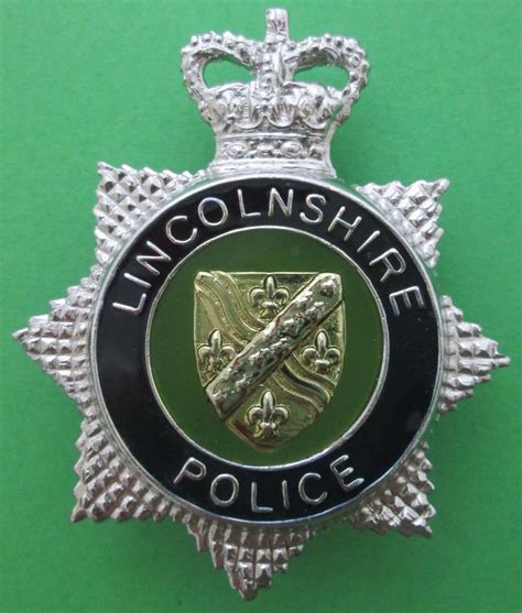 lincolnshire police badge  police badges