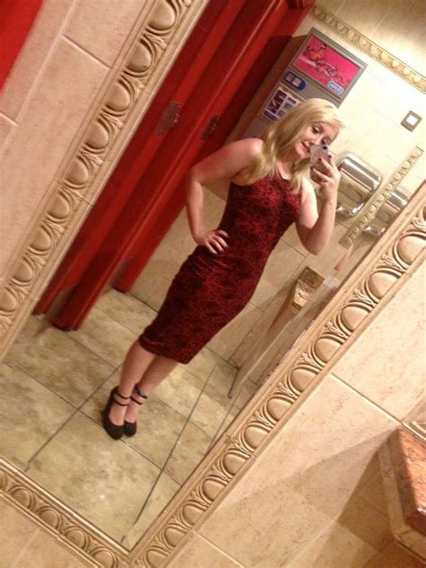 Selfshot Cutie In Red Dress Drunkpoet