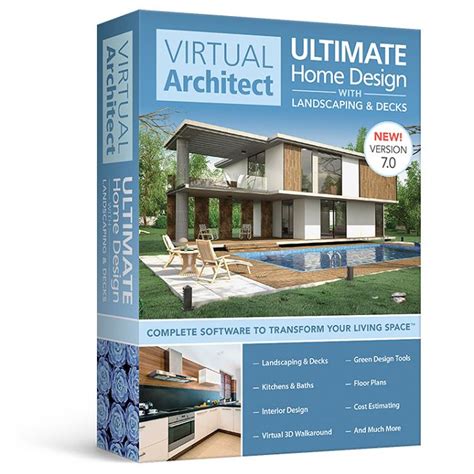 virtual architect ultimate home design  landscaping  decks  interior design software