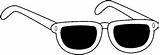 Sunglasses Coloring Pages Kids Clipart Glasses Clip Summer Choose Board 132px 03kb sketch template