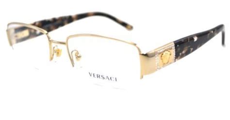 versace ve1175b 1002 eyeglasses gold demo lens 53 17 135 versace 149