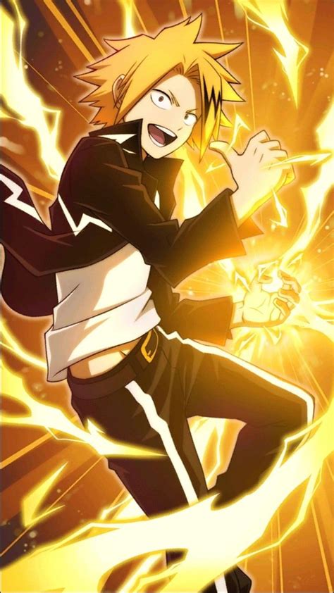 Chargebolt Denki Kaminari Quirk Electrification My Hero