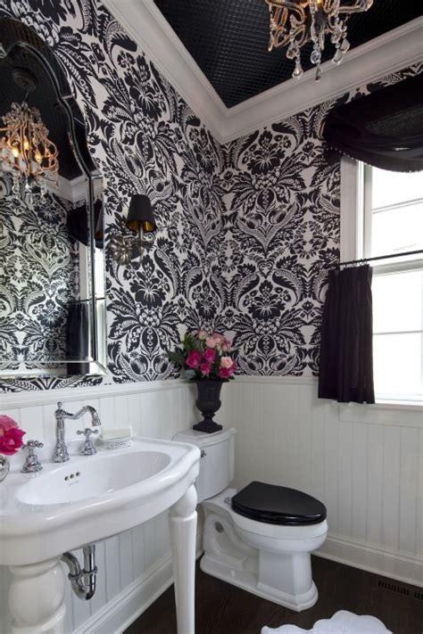 traditional black  white bathrooms  inspire digsdigs
