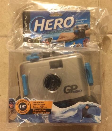 gopro gp hero original mm film waterproof wrist camera nib gopro