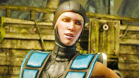 Mortal Kombat Xl Cassie Cage Sub Zero Kosplay Costume Arcade Ladder