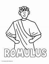 Augustus Caesar Drawing Romulus Coloring Cartoon Getdrawings History Pages Colouring Choose Board Printables sketch template