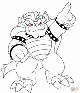 Coloring Goomba Printable Getcolorings Pages Bowser Color sketch template