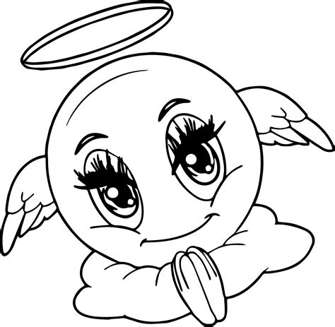 dibujo de angel emoji  colorear ultra coloring pages  xxx hot girl