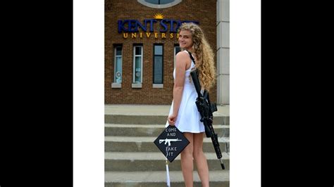 kent state graduate celebrates by strolling campus with her ar 1 cbs