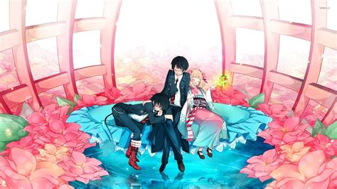 Shiemi Rin And Yukio From Blue Exorcist Wallpaper Anime