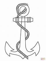 Anchor Coloring Pages Ship Rope Drawing Boat Printable Getdrawings Country Popular Ships Color Vector sketch template