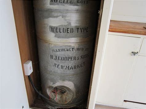 hj coopers hot water cylinder omg in dodgy plumbing or