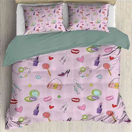 amazoncom teen girls decor bedding  piece twin bed sheets set quilt