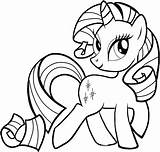 Pony Little Rarity Coloring Pages Mlp Pinkie Pie Drawing Getcolorings Color Clipartmag Getdrawings Colorings sketch template