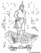 Coloring Kristoff Frozen Pages Movie Colouring Printable Print Gif sketch template