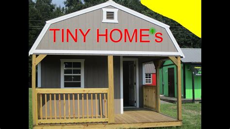 tiny home  home depot  shed barn youtube