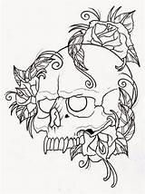 Coloring Pages Skull Printable Skulls Filminspector Enjoy sketch template