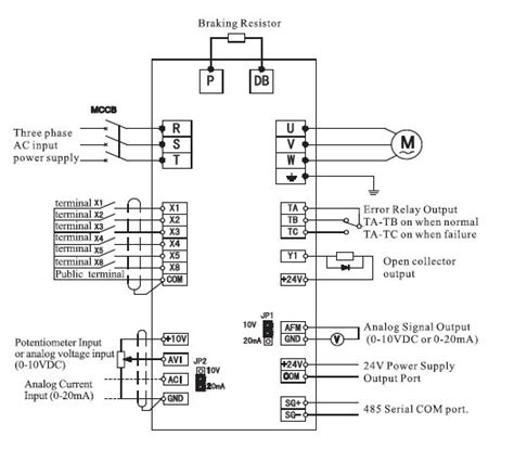 vfd motor wiring diagram collection wiring diagram sample