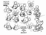 Mickey Mouse Coloring Adult Pages Disney Expressions Facial Drawing Shy Sad Happy Angry Emotions Drawings Print Original Printable Comics Surprised sketch template