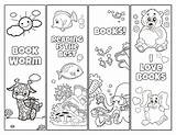Bookmarks Printable Color School Kids Designs Ladyandtheblog sketch template