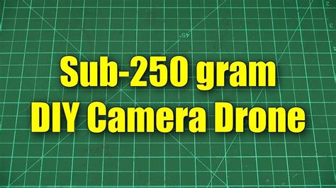 camera drone diy project youtube