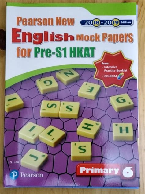 pearson  english mock papers  pre  hkat primary  carousell