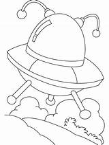 Ufo Coloring Pages Colouring Flying Objects Unidentified Saucer Kids Popular Getcolorings Printable Color Comments Coloringhome sketch template