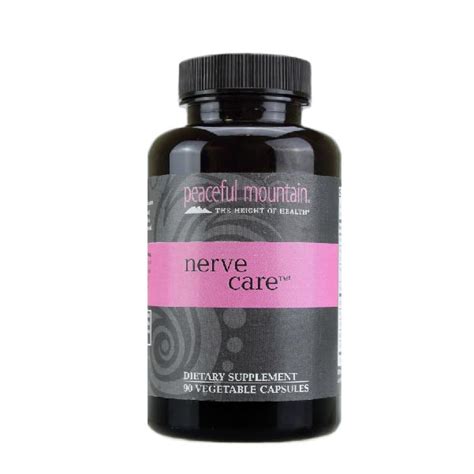 nerve care dietary supplement  peaceful mountain