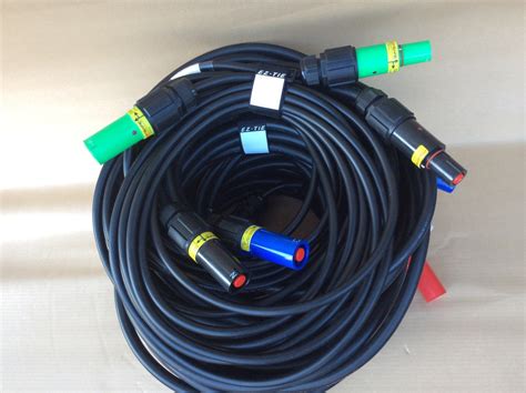 powerlock powersafe standard extension cables mm mm showtechnix