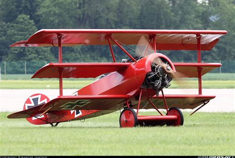 fokker dr  replica untitled aviation photo  airlinersnet