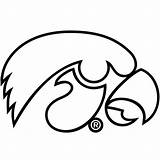 Logo Tiger Outline Iowa Hawkeye Hawk Coloring Herky Drawing Hawkeyes Pages Logos Logodix Decal Search Getdrawings Again Bar Case Looking sketch template