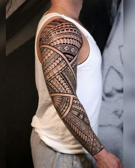 tribal sleeve tattoo ideas   blow  mind outsons