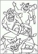 Coloring Barnyard Pages Movie Star Popular Library Clipart sketch template