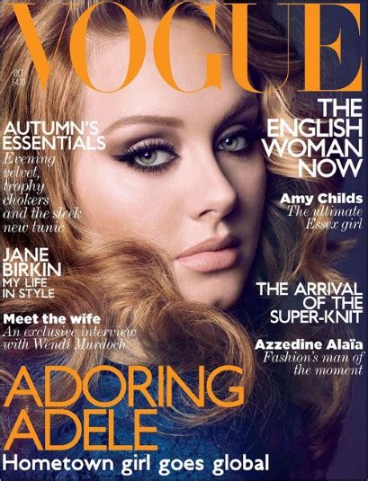 Adele’s Vogue Cover Was A Worst Seller Telegraph