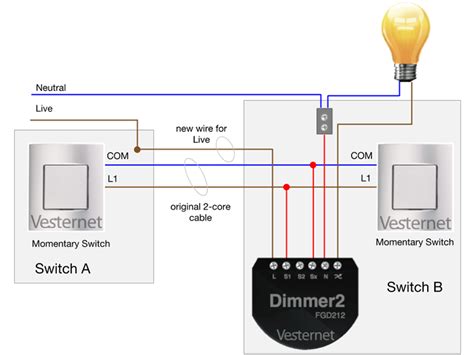 dimmer switch add existing light wiring diagram  faceitsaloncom