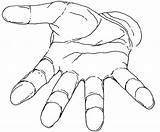 Hand Reaching Hands Open Clipart Drawing Outline Clip Template Drawings Holding Cliparts Palm Printable Offering Reference Begging Right Draw Sketch sketch template