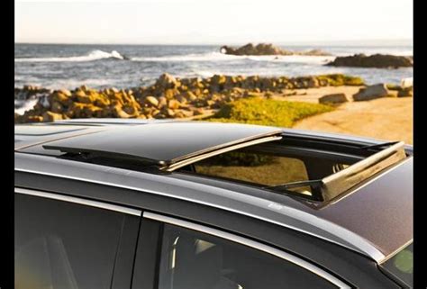 panoramic sunroof  optional  upper trim levels pg