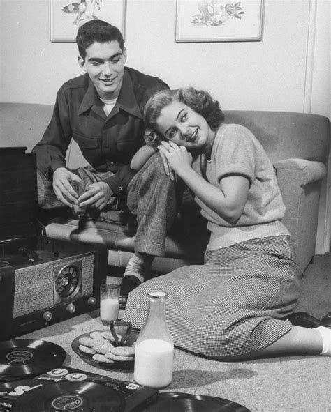 1950s unlimited teens 1948 this teenage couple is listening to