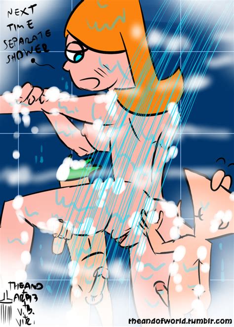xbooru candace flynn phineas and ferb shower tagme 331538