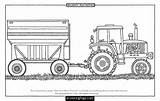 Tractors Tractor sketch template