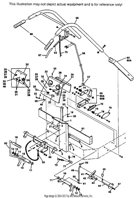 scag sw   parts diagram  handle assembly