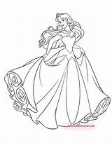 Aurora Coloring Princess Pages Sleeping Beauty Disney Drawing Baby Dress Printable Print Color Wedding Christmas Princesses Drawings Colouring Disneyclips Girls sketch template