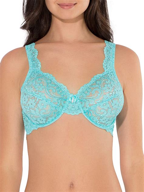 Smart And Sexy Women S Signature Lace Unlined Underwire Blue Radiance