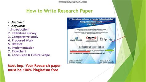 write research paper research paper writing process step