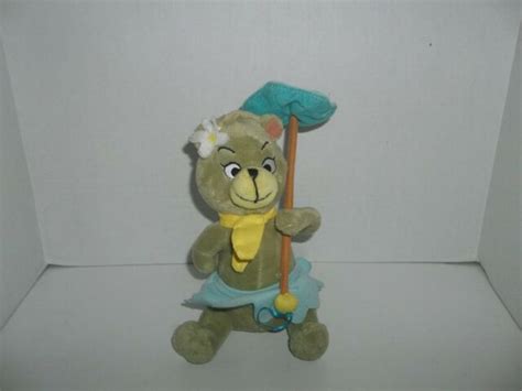 Hanna Barbera Yogi Bear Girlfriend Cindy Bear Plush With Umbrella 9